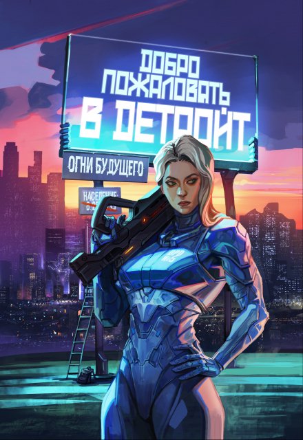 Добро пожаловать в Детройт. Огни будущего Тэсса O`Свейт