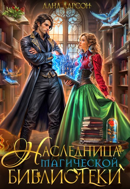Наследница магической библиотеки Лана Ларсон