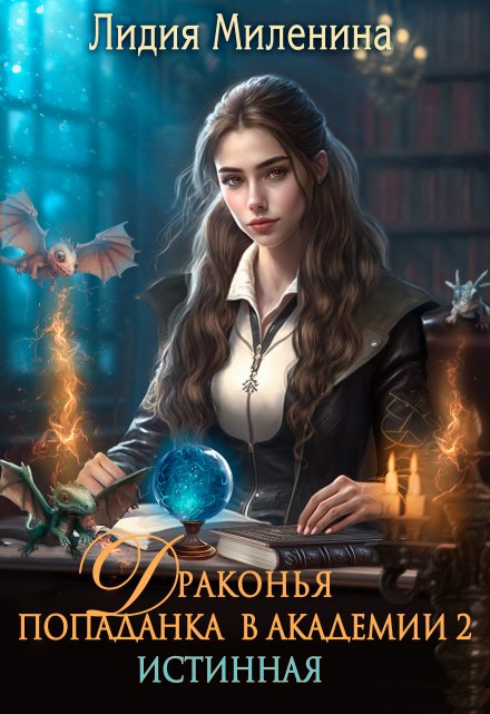 Драконья попаданка в Академии 2. Истинная Лидия Миленина