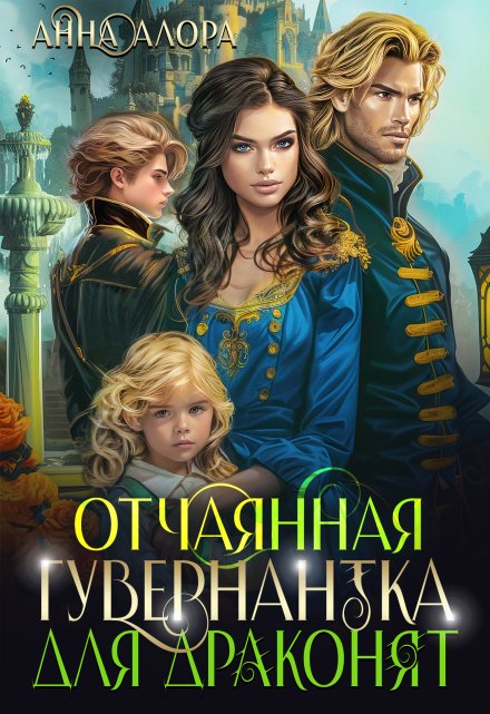 Отчаянная гувернантка для драконят Анна Алора