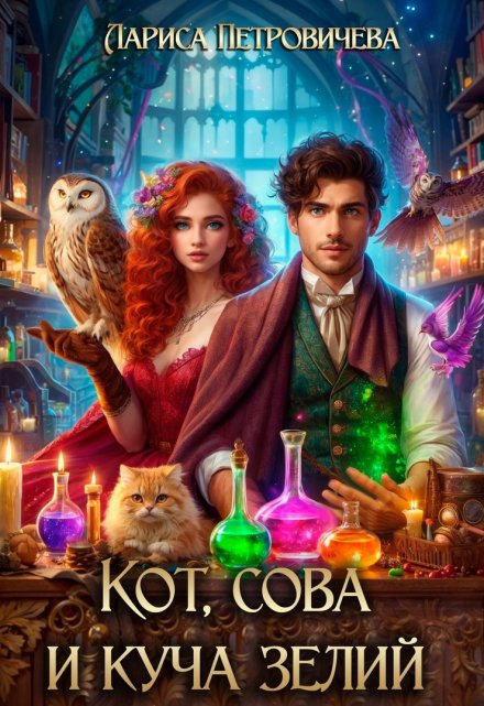 Кот, сова и куча зелий Лариса Петровичева