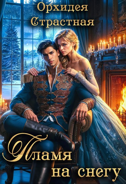 Пламя на снегу Орхидея Страстная
