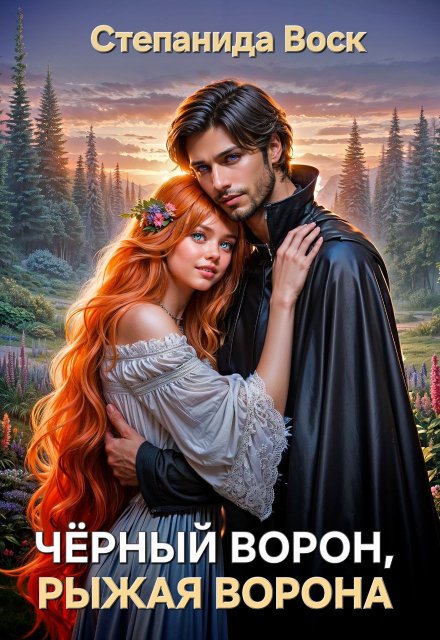 Черный ворон, рыжая ворона Степанида Воск