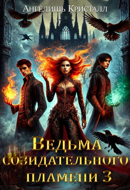 Ведьма созидательного пламени 3 Ангелишь Кристалл
