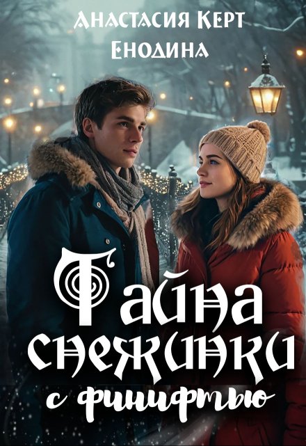 Тайна снежинки с финифтью Анастасия Керт Енодина