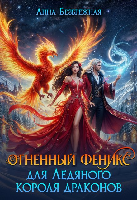 Огненный феникс для Ледяного короля драконов Анна Безбрежная