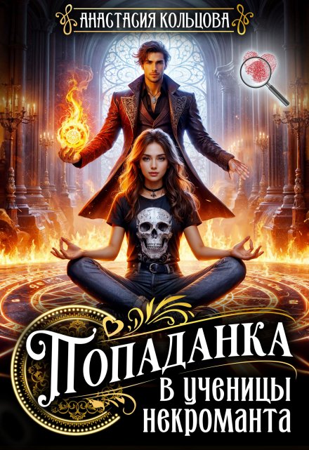Попаданка в ученицы некроманта Анастасия Кольцова