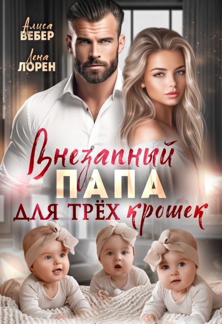 Внезапный папа для трех крошек Алиса Вебер