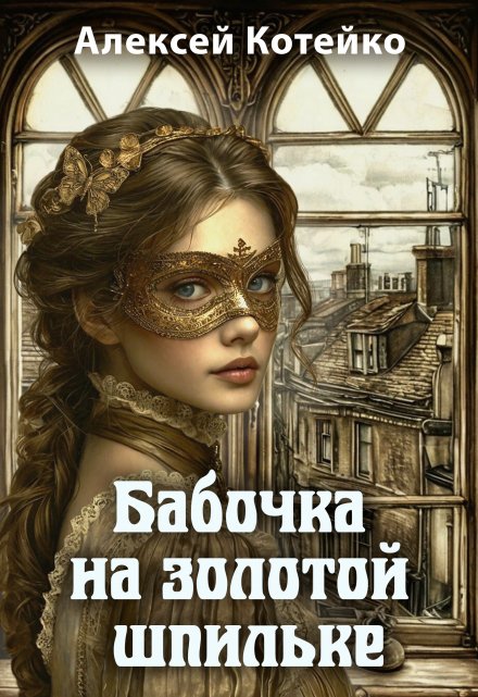 Бабочка на золотой шпильке Алексей Котейко
