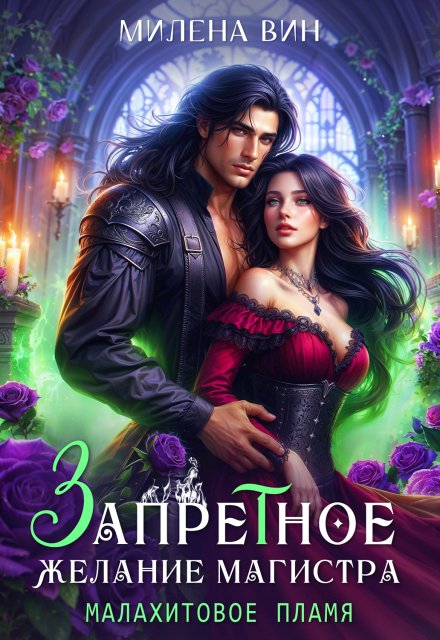 Запретное желание магистра. Малахитовое пламя Милена Вин